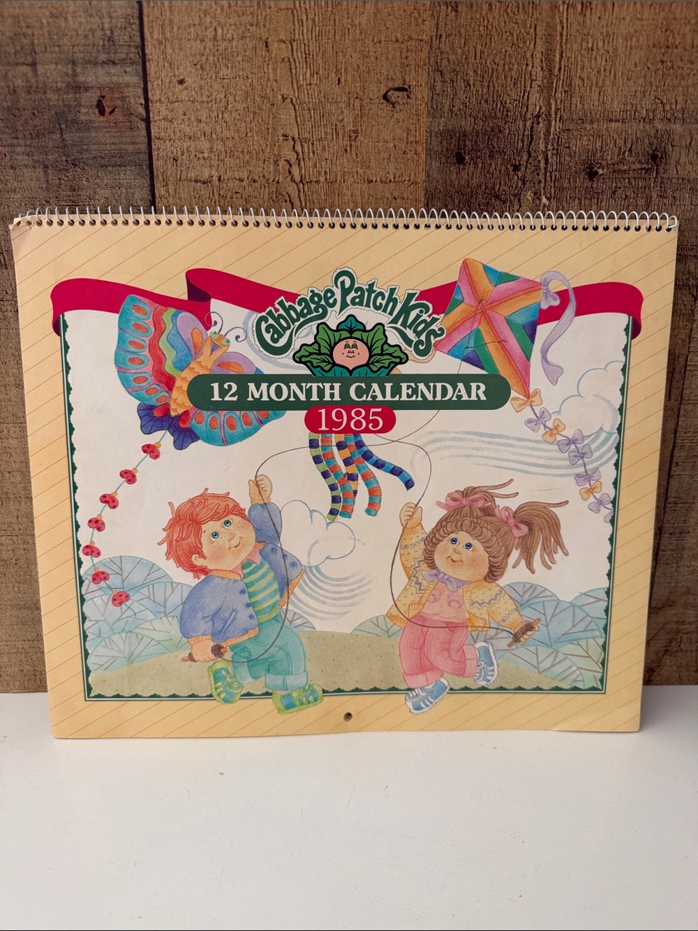 Vintage 1985 Cabbage Patch Kids 12-Month Calendar